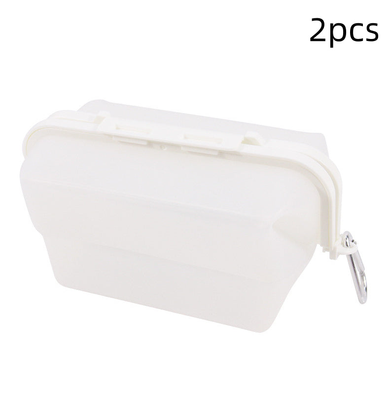 Silicone Storage Bag Can Microwave Heating Food Storage Box