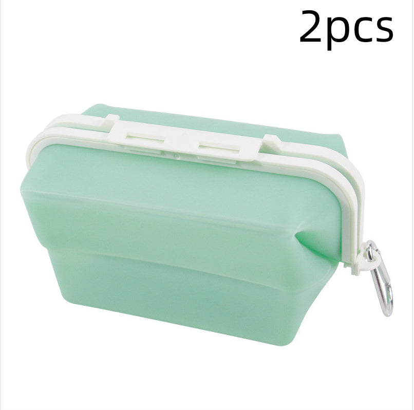 Silicone Storage Bag Can Microwave Heating Food Storage Box