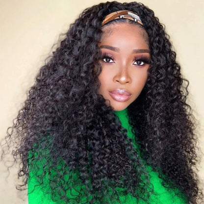 Curly Headband Wig – Easy Wear Natural Look