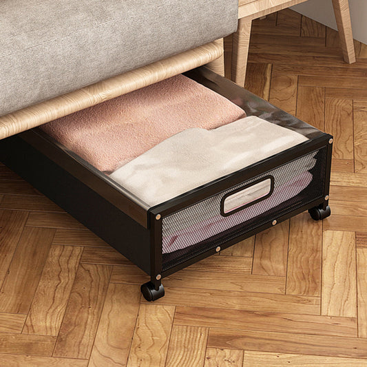 Iron-framed Storage Box For Under The Bed