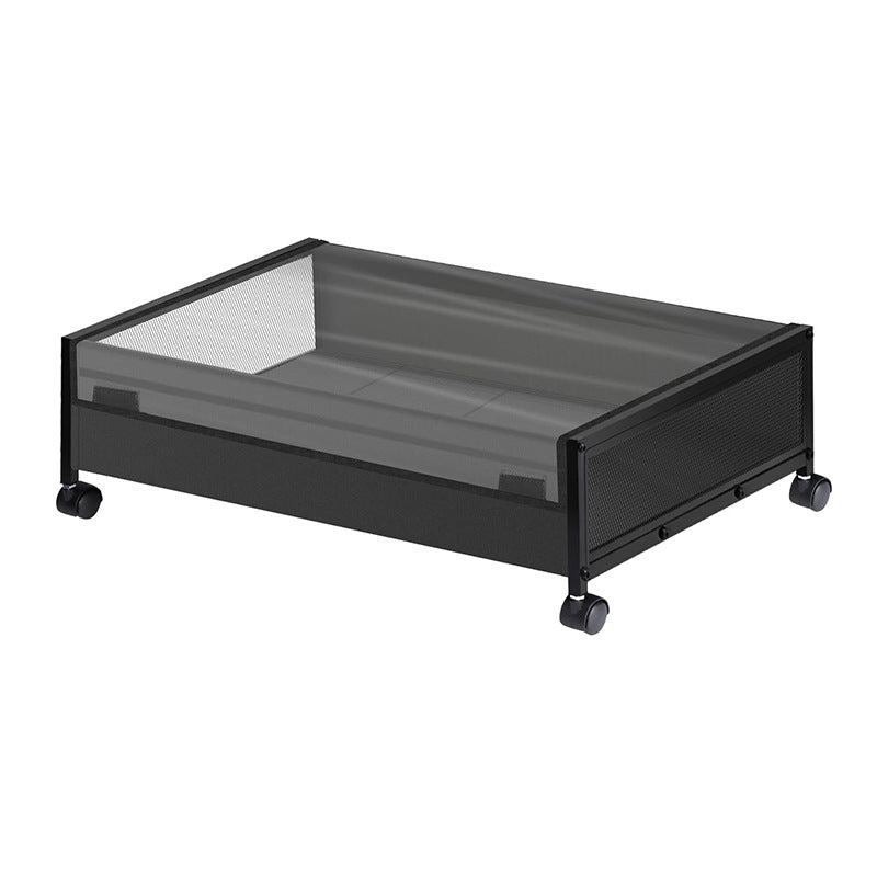Iron-framed Storage Box For Under The Bed