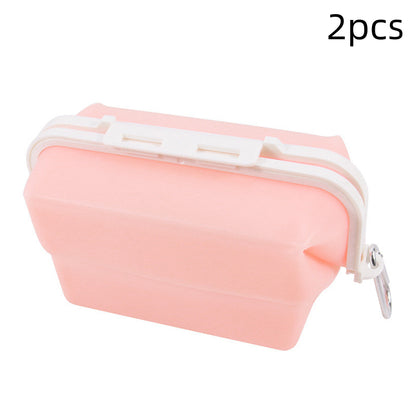 Silicone Storage Bag Can Microwave Heating Food Storage Box