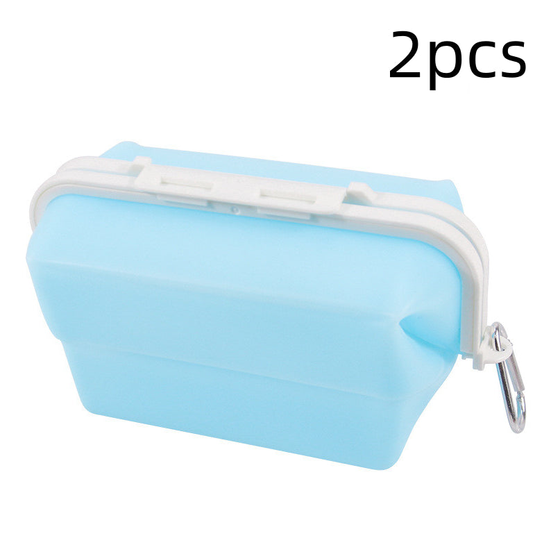 Silicone Storage Bag Can Microwave Heating Food Storage Box
