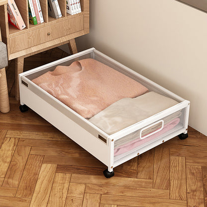 Iron-framed Storage Box For Under The Bed